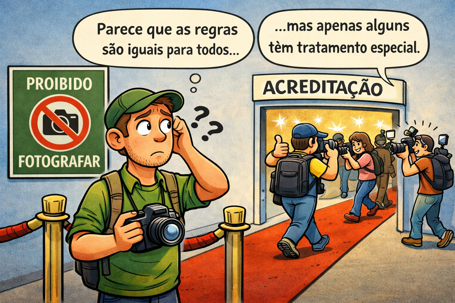 Regras iguais, aplicações diferentes